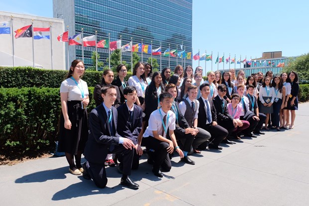 Group of students of Nord Anglia Education attended UNICEF trip in 2018