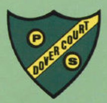 Crest of the former Dover Court Preparatory School, Singapore.