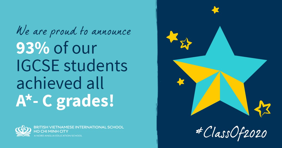 BVIS HCMC IGCSE Results 2019-2020