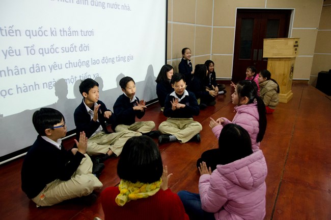 Xa Dan School visit Y7