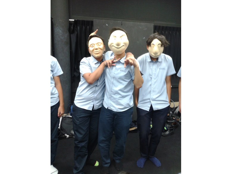 Year 9 Drama Students Explore the Magical World of Trestle Masks