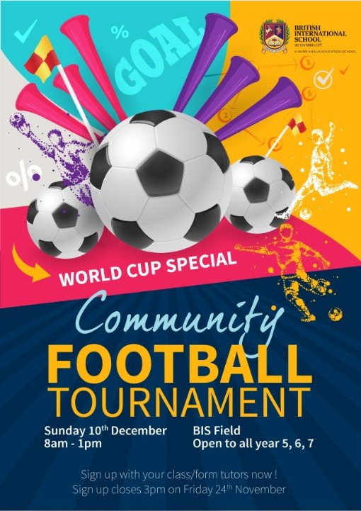 Community Football Poster