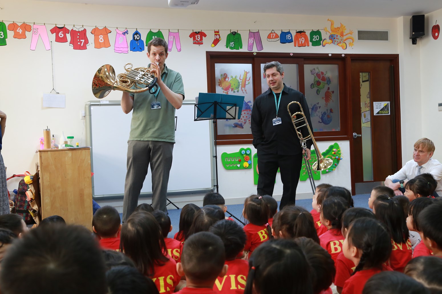 EYFS Juilliard Artist Visit BVIS HCMC