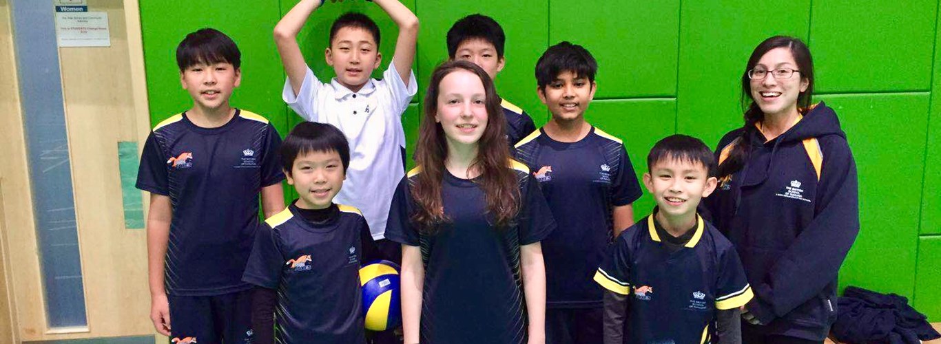 BSN Foxes Volleyball Team off to a great start! The British School of