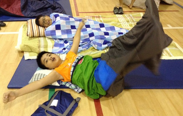 sleep over