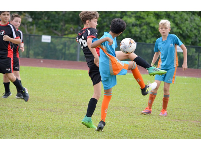 Under 12 Boys B Team Draw in Brilliant Game of End to End Football