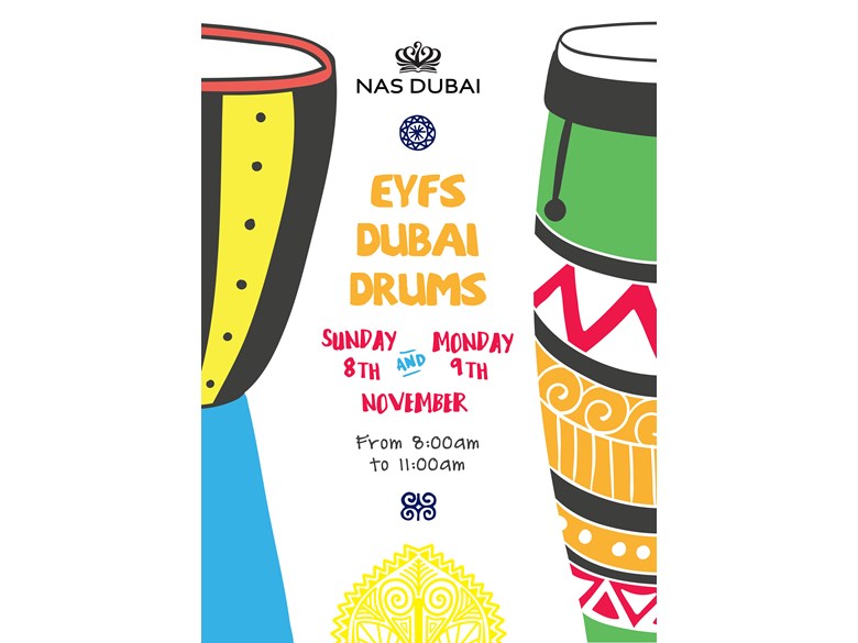 EYFS Dubai drums
