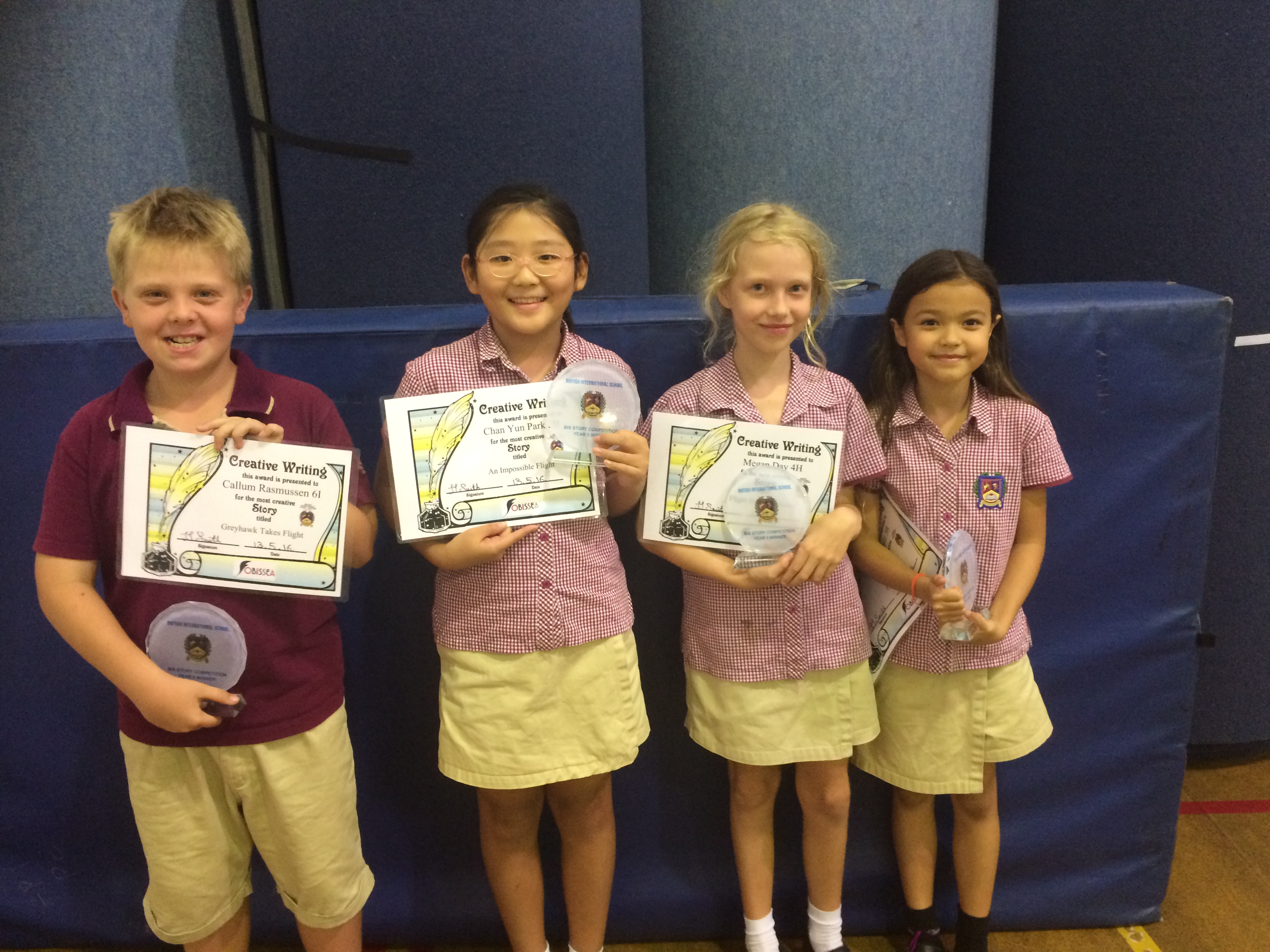 Short story winners