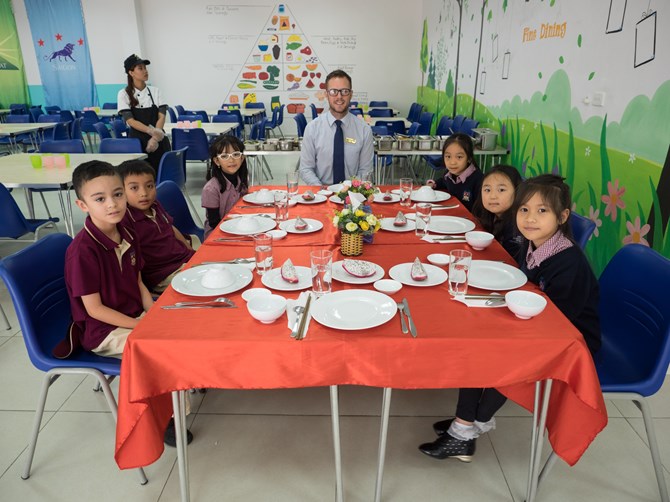 British International School Hanoi - Fine dining