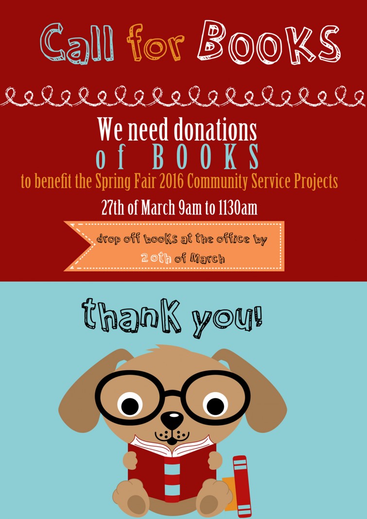 Book donations
