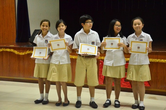 Secondary Award Winners Term 1
