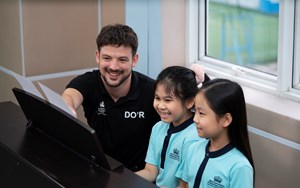 Primary Music teacher piano students
