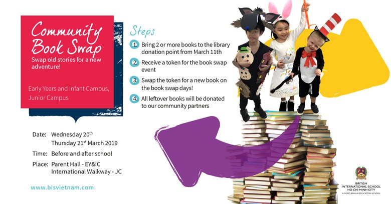 Community Book Swap - BIS HCMC