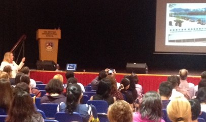 Ms Ted McGrath (DHT) Presents at Year 9_ 11 Parent Information Evening