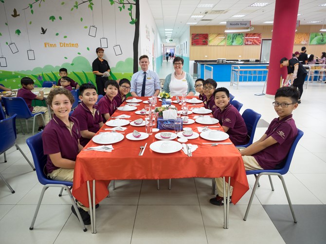 British International School Hanoi - Fine dining