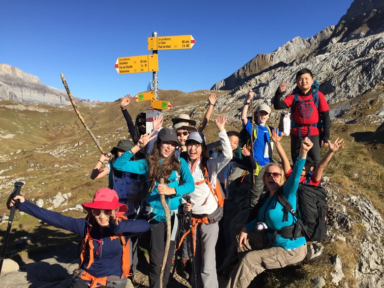 Northbridge Students Offered Trip Of A Lifetime On Nord Anglia Education Switzerland Trekking Expedition