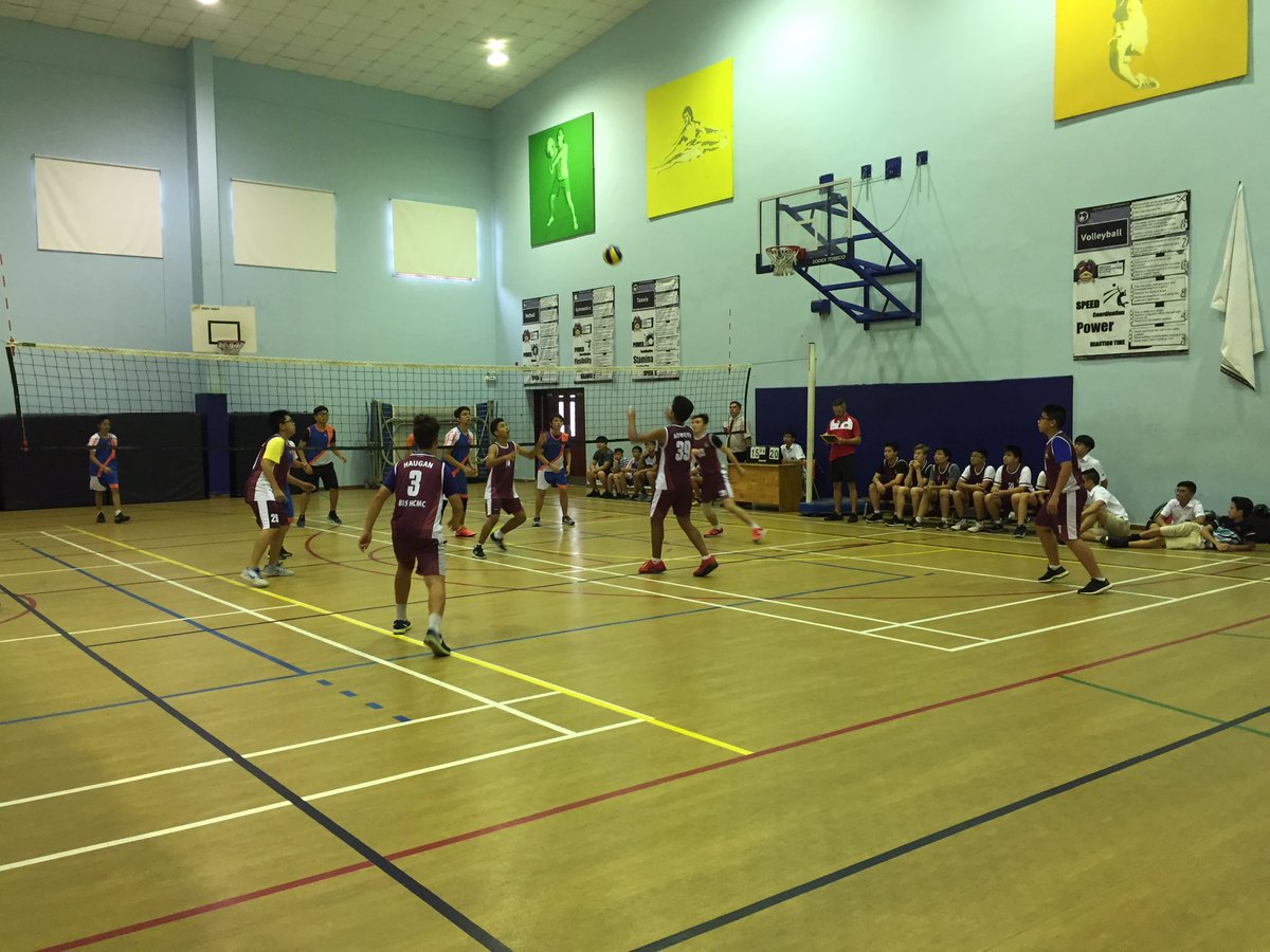 British International School, HCMC, U14 Boys Volleyball Against AIS 2017