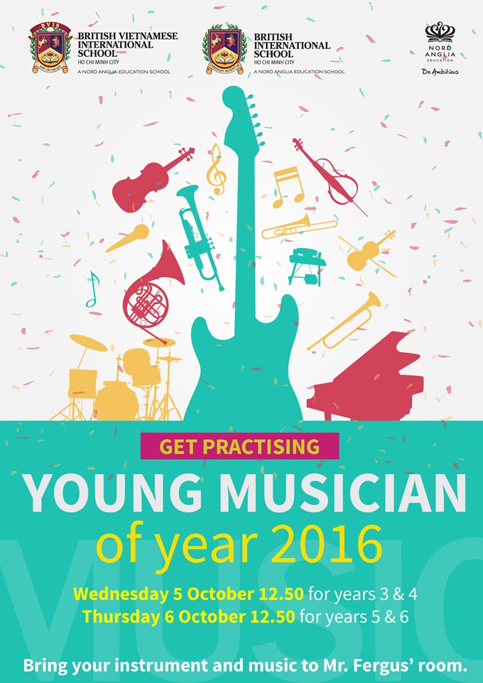 Young musician