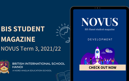BIS student magazine NOVUS term 3 2021/22