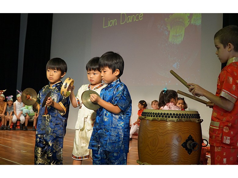 Chinese New Year Assembly with 2AH and 1/2SS