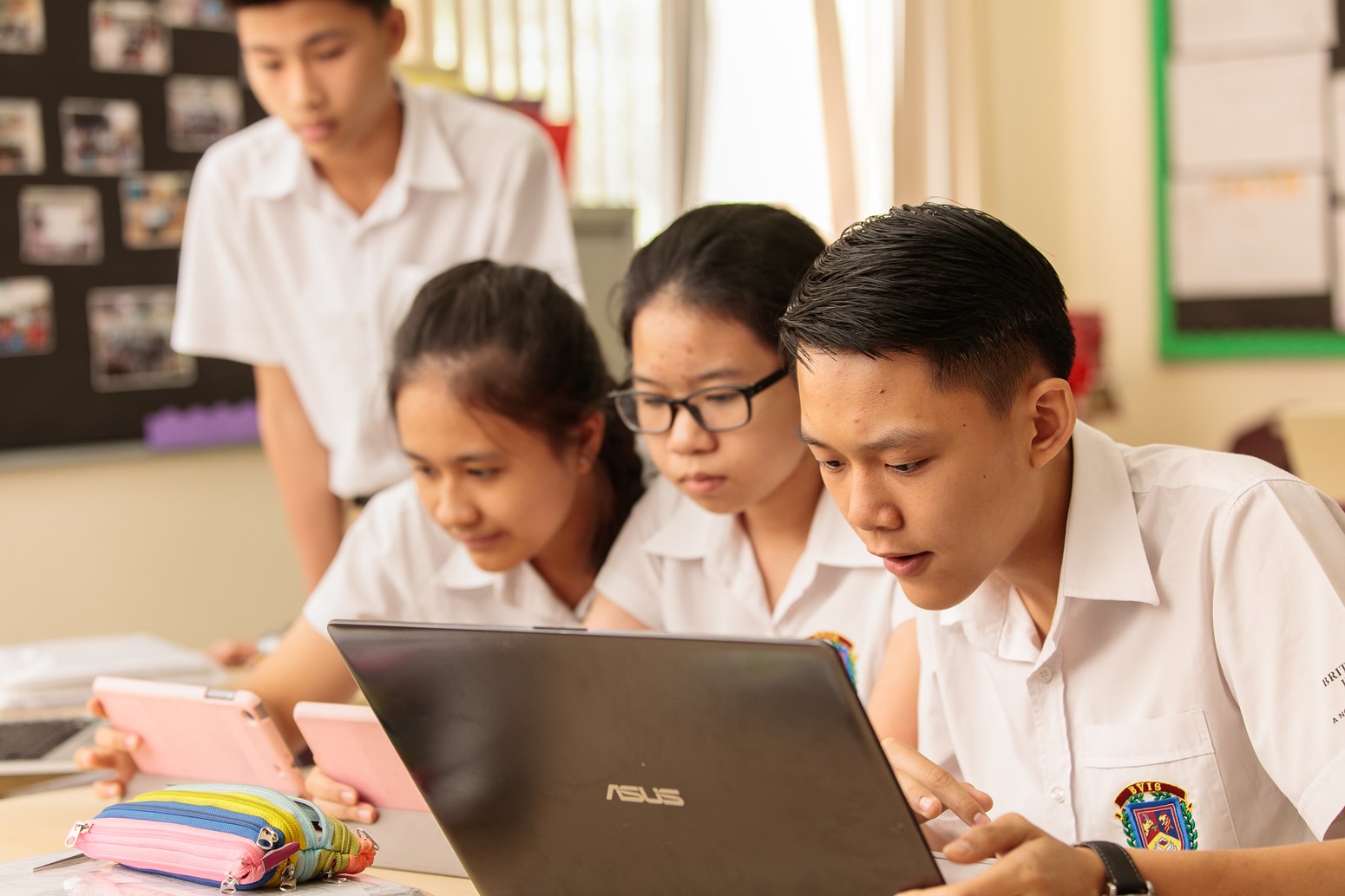 Học sinh Trung học Quốc tế BVIS HCMC