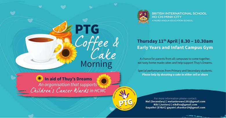 PTG Coffee and Cake Morning 2019 - BIS HCMC