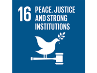 16 Peace, Justice and Strong Institutions