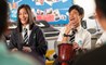 Music students laughing