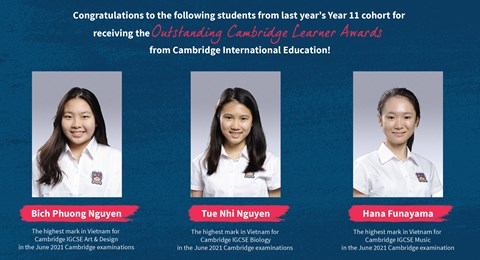 IGCSE Top in Country Awards 2021