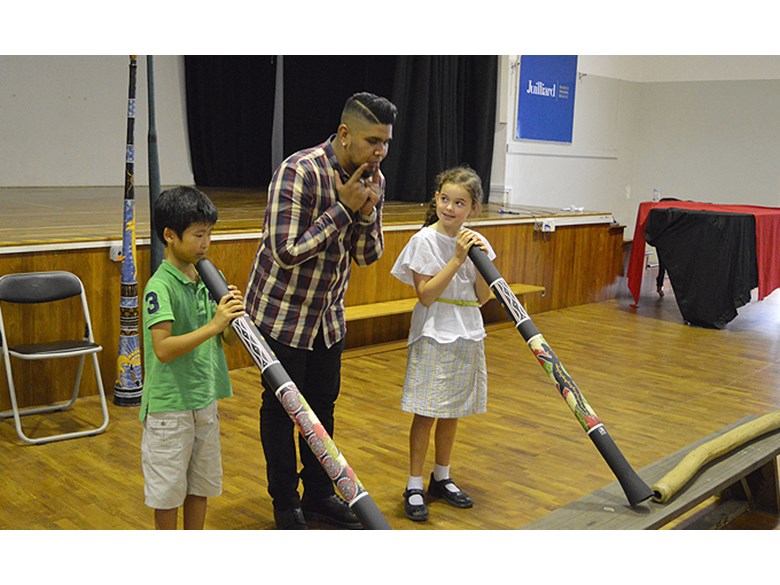 Year 3 Didgeridoo Display