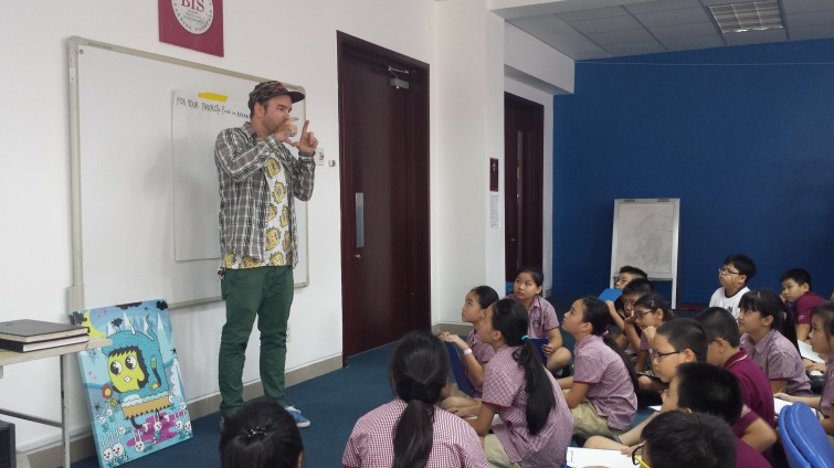 FRENEMY Big Draw Workshop Tu Xuong Campus