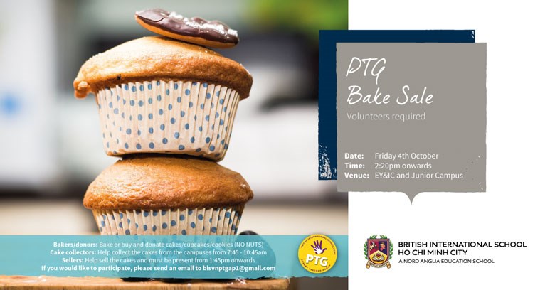 British International School HCMC PTG Bake Sale