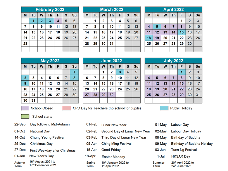 School Calendar