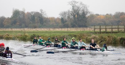 Cambridge - Jenny with College Boat Club 2