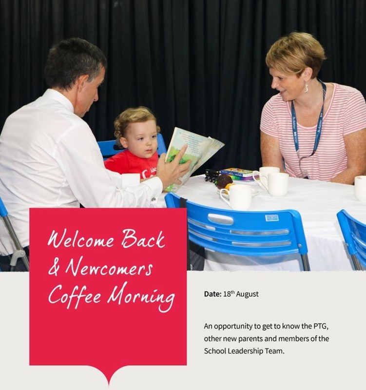 Welcome back Coffee morning