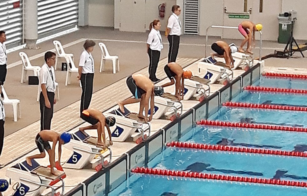 Swimming National Time Trials at OCBC
