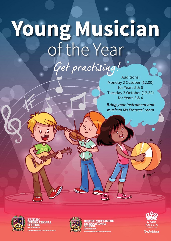 Young Musician 2017 poster