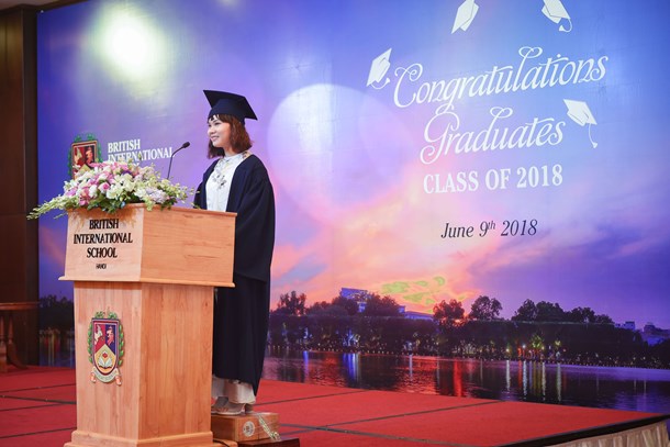 Graduation Speech 2018 British International School Hanoi