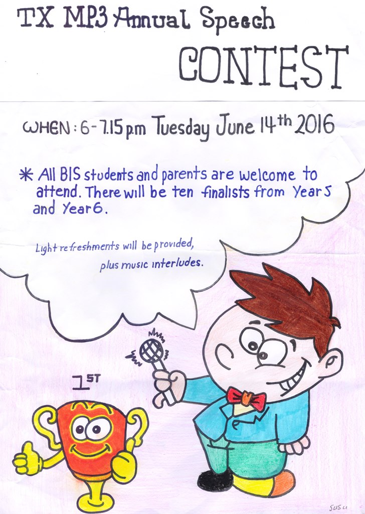 Speech contest