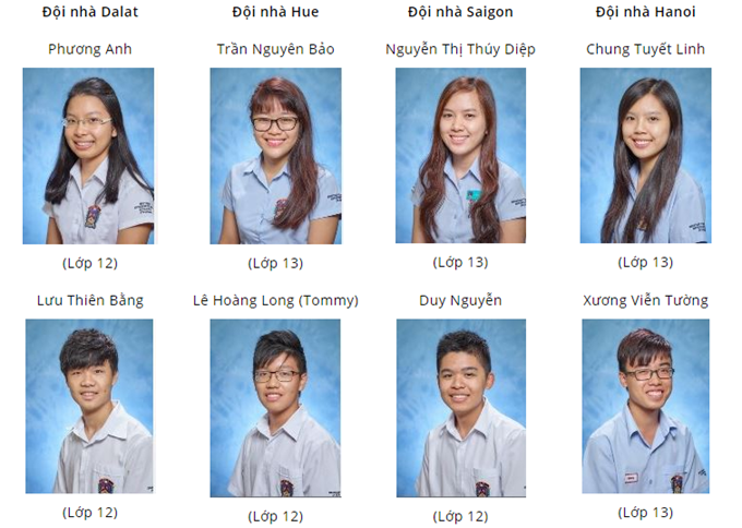 Secondary House Captains