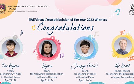 NAE Virtual Young Musician of the Year 2022 winner