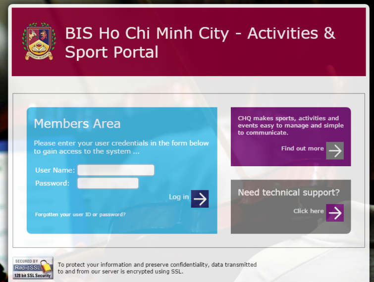 CHQ login
