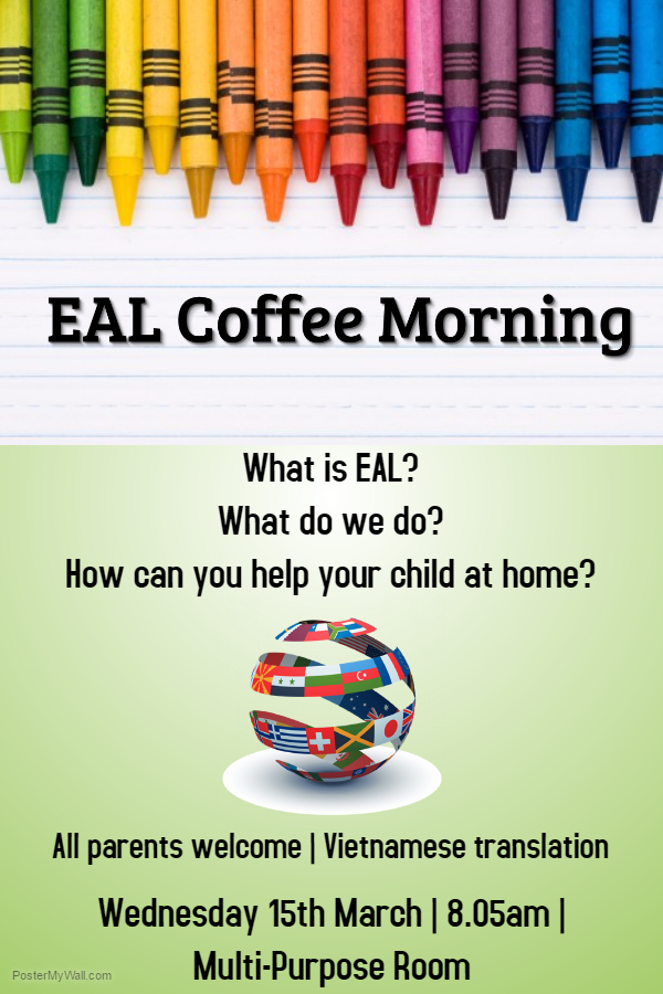 EAL Coffee Morning (2) flyer