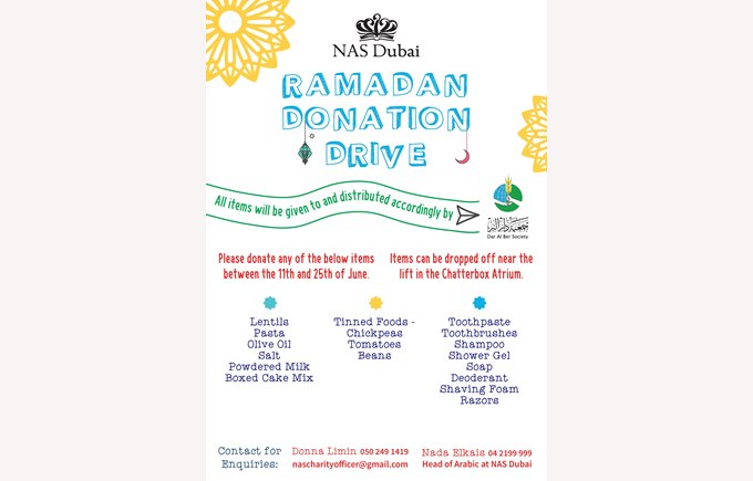 Ramadan Donation Drive