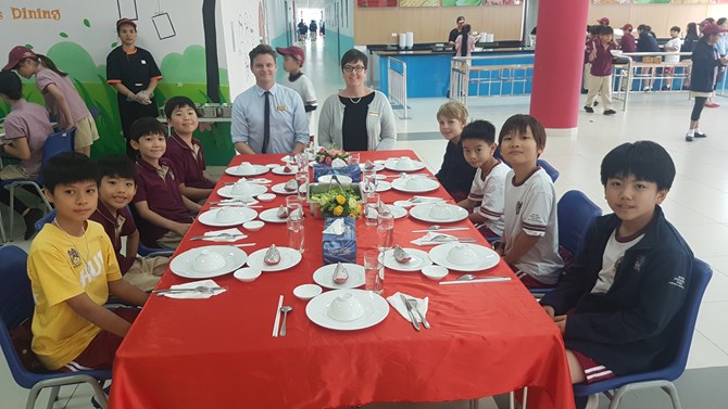 British International School Hanoi - Fine dining