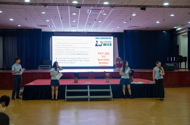 British International School Hanoi Secondary Assembly