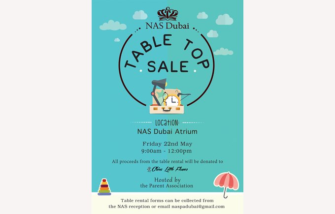 Table Top Sale