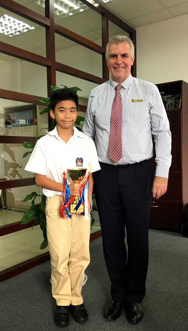 Principal and Nguyen Quang Minh Y8S