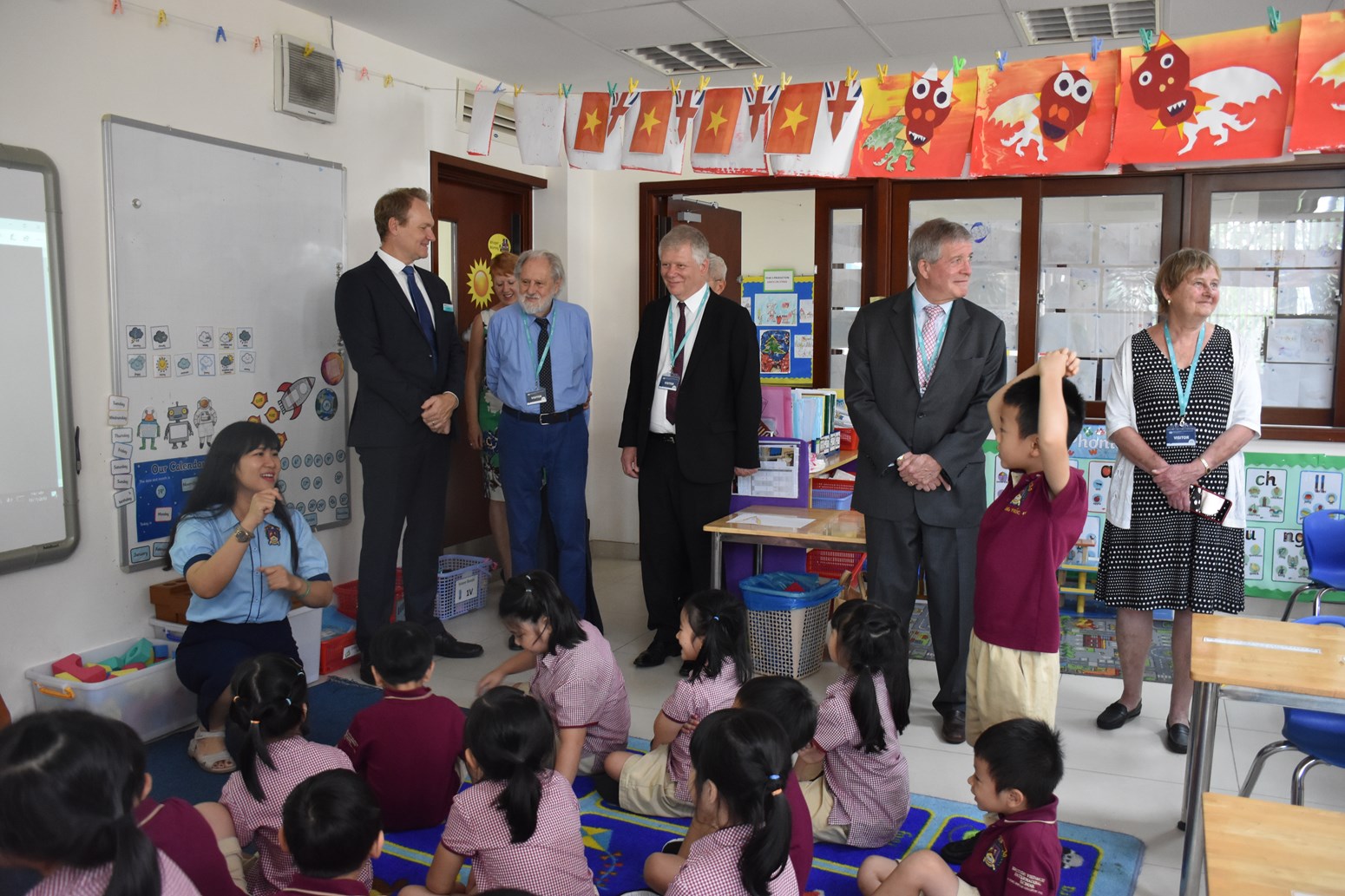 A special visit of NAE Advisory Board's members to BVIS HCMC