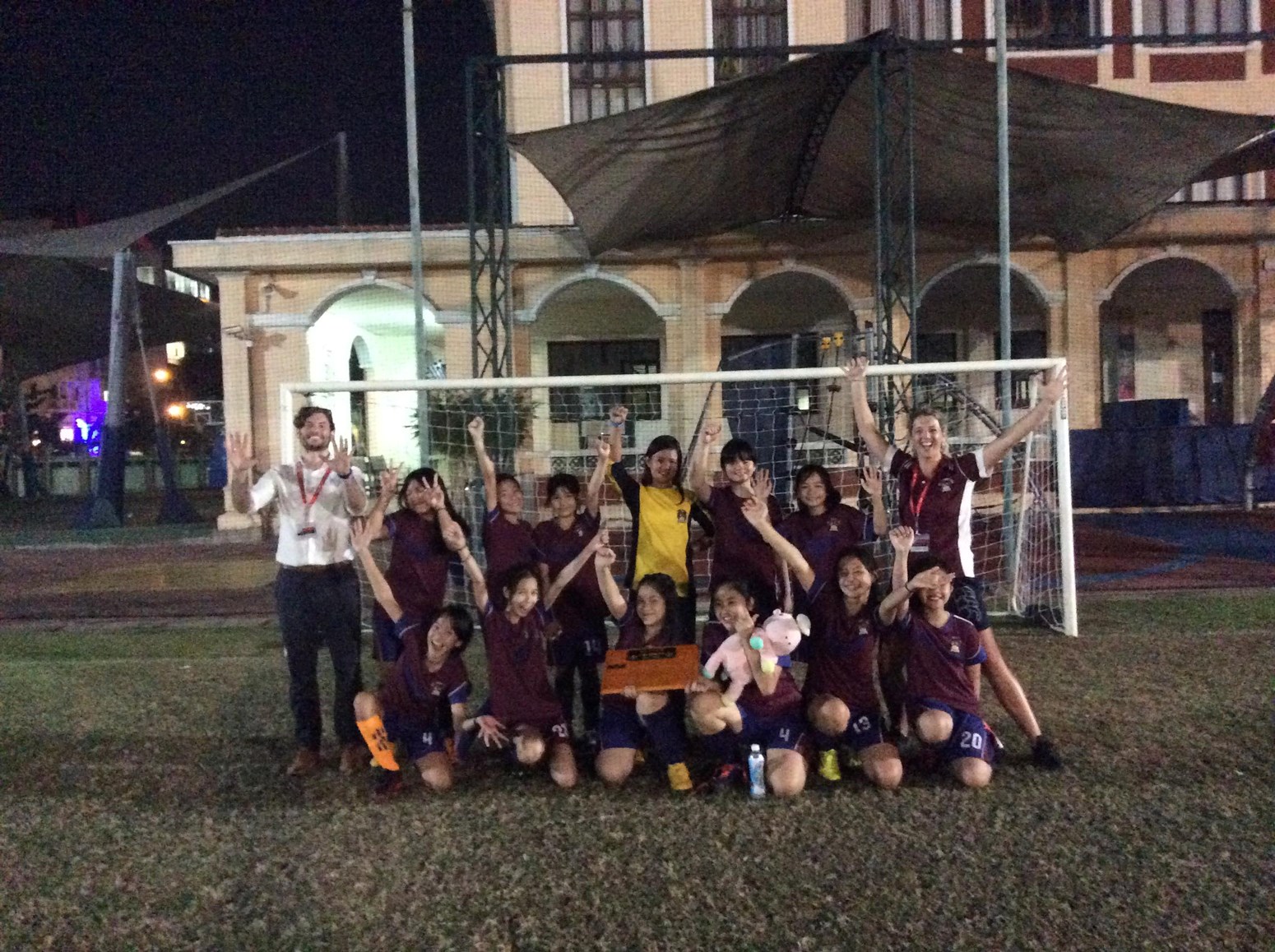 u14 girls football BVIS HCMC